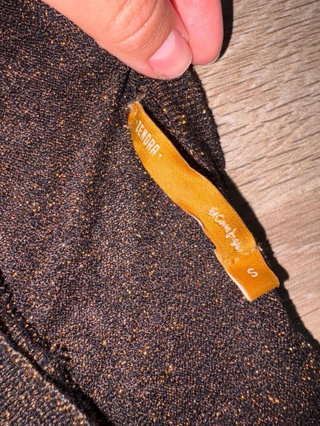 Camiseta S El Corte Inglés brillo