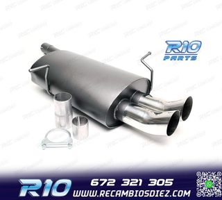SILENCIOSO ESCAPE PARA BMW SERIE 3 E46 1998-2001 x2 DTM
