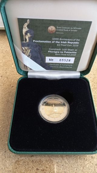 Moneda Conmemorativa Irlanda 2€ 2016 