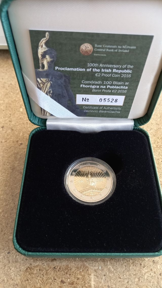 Moneda Conmemorativa Irlanda 2€ 2016