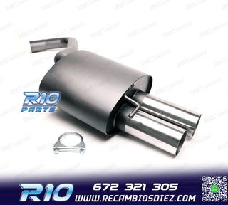 SILENCIOSO ESCAPE PARA BMW SERIE 3 E90 E91 2005- x2