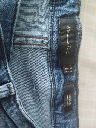 Pantalón vaquero Massimo Dutti Talla 38