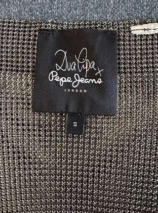 Vestido Pepe Jeans Megan Dua Lipa Plata