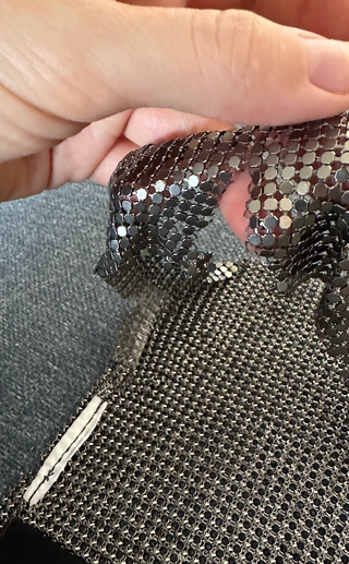 Vestido Pepe Jeans Megan Dua Lipa Plata