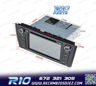 RADIO NAVEGADOR 7" PARA BMW SERIE 1 E81 E82 E87 E88 04-11 US