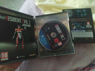 Resident Evil 2 Remake Steelbook PS4