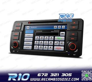 RADIO NAVEGADOR 7" PARA BMW SERIE 3 E46 98-06 USB GPS TACTIL
