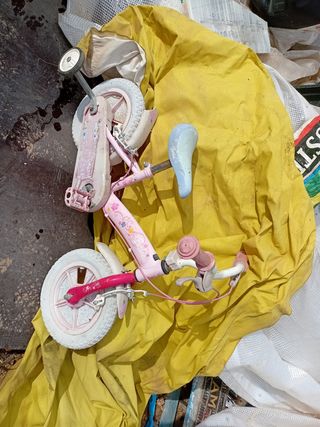 Bicicleta Barbie Niña Rosa