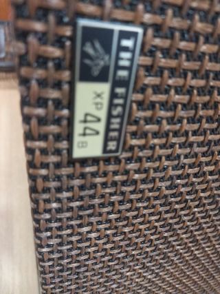 Altavoces Fisher Vintage Madera