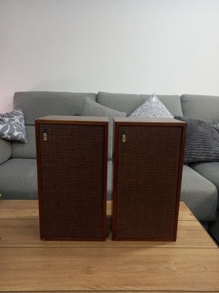 Altavoces Fisher Vintage Madera