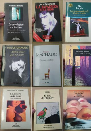 Lote libros económicos. Precio en descripción
