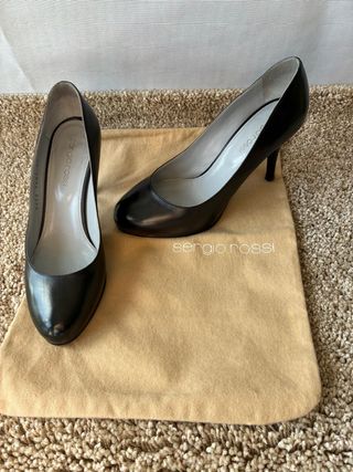 Zapatos de tacón Sergio Rossi negros talla 35