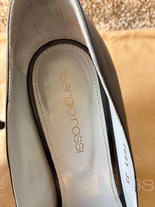 Zapatos de tacón Sergio Rossi negros talla 35