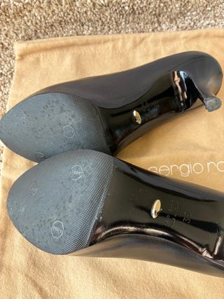 Zapatos de tacón Sergio Rossi negros talla 35