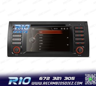 RADIO GPS NAVEGADOR 7" PARA BMW X5 E53 99-06 E39 USB GPS TAC