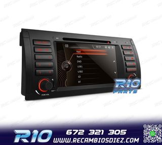 RADIO GPS NAVEGADOR 7" PARA BMW X5 E53 99-06 E39 USB GPS TAC