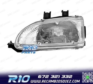 FARO IZQ HONDA CIVIC 91-95