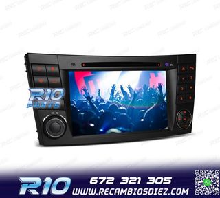 RADIO NAVEGADOR 7" PARA MERCEDES CL. E W211 CLS W219 USB GPS