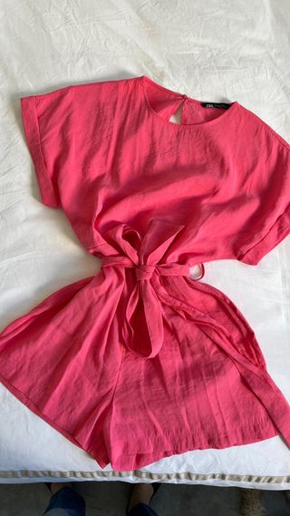 Mono rosa Zara