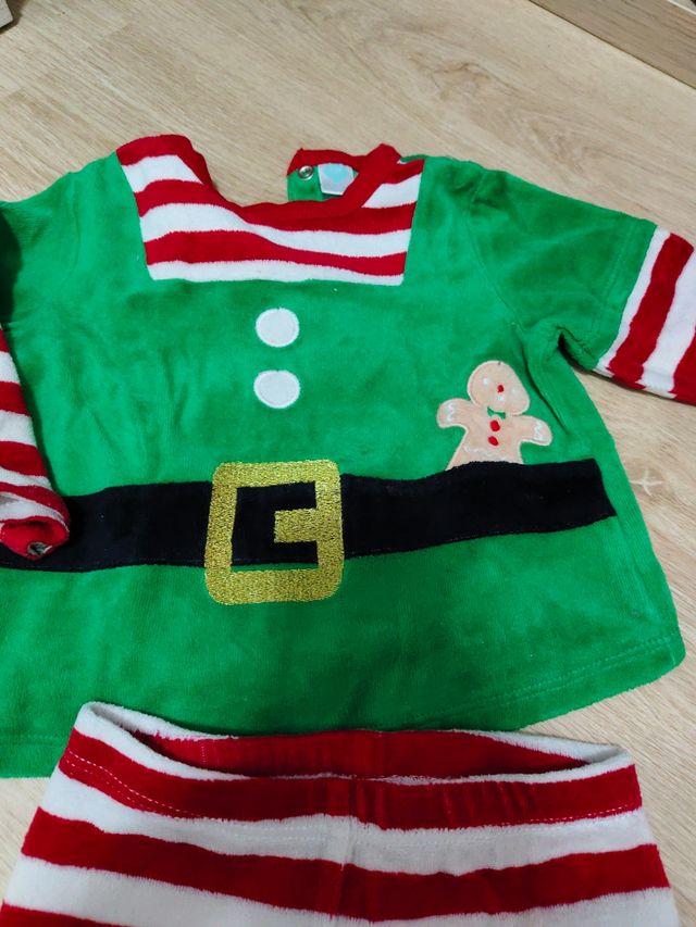 Conjunto de elfos bebé de 12 meses