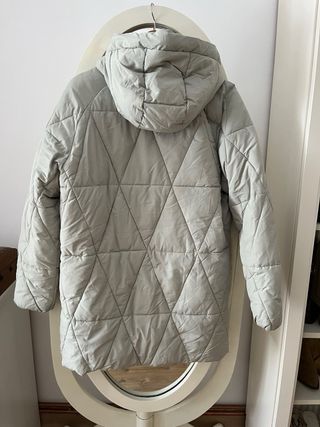 Anorak verde menta acolchado 