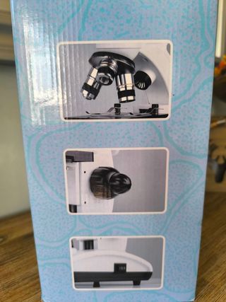 Microscopio Tuword con portaobjetos