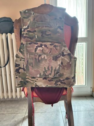 Giubbotto tattico camouflage