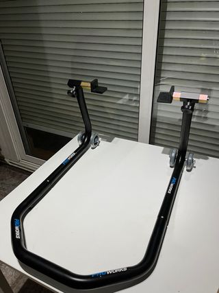 Caballete moto desmontable