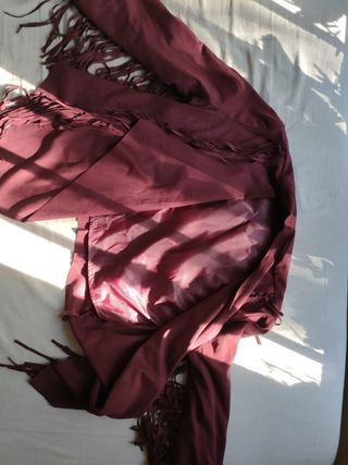 Chaqueta Bershka mujer flecos