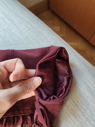 Chaqueta Bershka mujer flecos