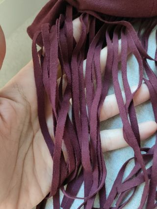 Chaqueta Bershka mujer flecos