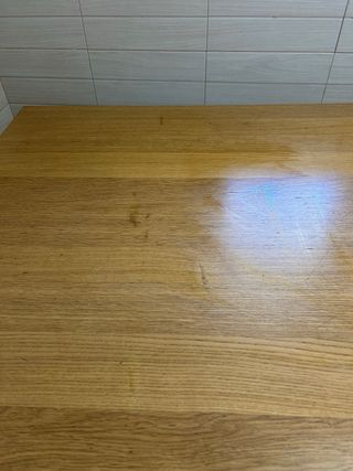 Mesa extensible IKEA BJURSTA madera 90-170