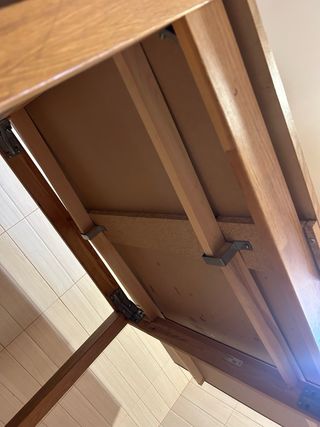 Mesa extensible IKEA BJURSTA madera 90-170
