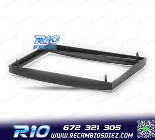 MARCO NEGRO RADIO 2-DIN PARA CITROEN C2 C3 BERLINGO JUMPY FI