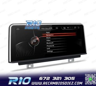 RADIO GPS ANDROID 14 PARA BMW SERIE 3 SERIE 4 10,25"