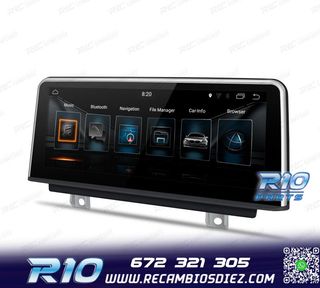 RADIO GPS ANDROID 14 PARA BMW SERIE 3 SERIE 4 10,25"