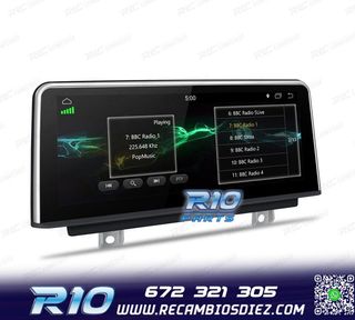 RADIO GPS ANDROID 14 PARA BMW SERIE 3 SERIE 4 10,25"