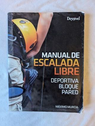 Libro - guía de escalada - barranquismo