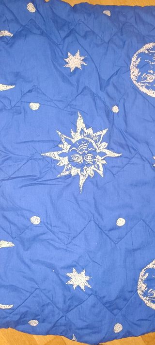 2 Edredones Cama 1.90 Azul y Blanco