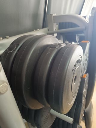 Discos 5 y 10kg 25mm