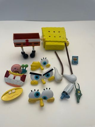 Bob Esponja Muñeco con Accesorios