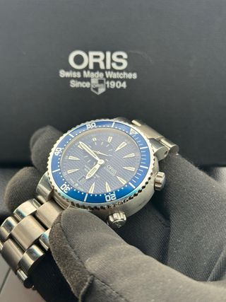 Oris Diver 1000m Reloj Automático Azul
