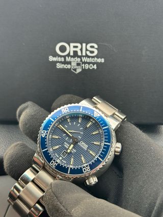 Oris Diver 1000m Reloj Automático Azul