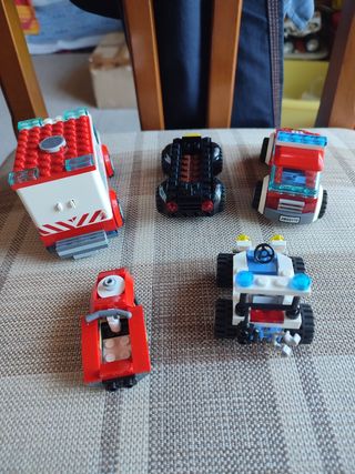 Set 5 Veicoli Lego