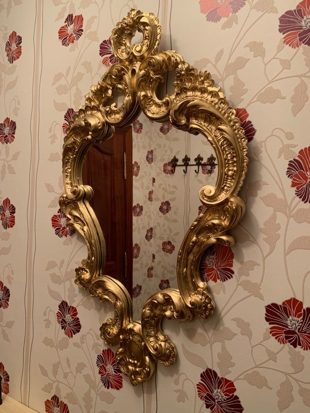 Espejo Cornucopia Antiguo Final S.XVII