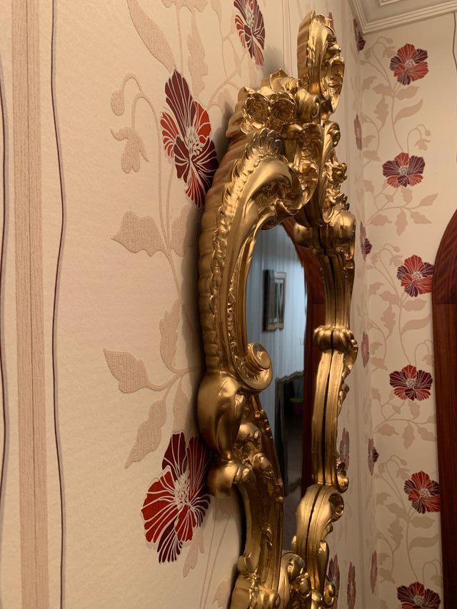 Espejo Cornucopia Antiguo Final S.XVII