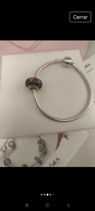 Pulsera Pandora Plata
