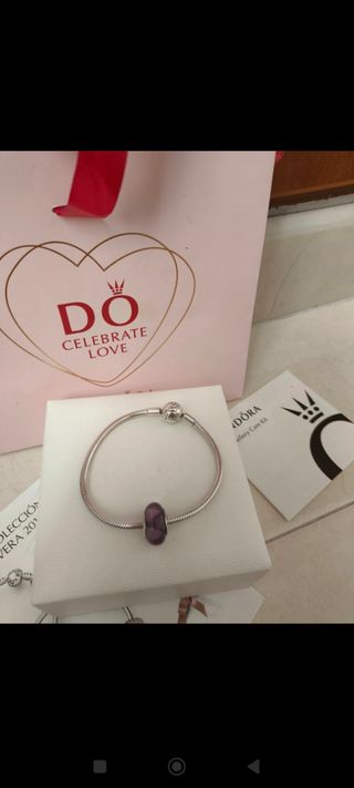 Pulsera Pandora Plata