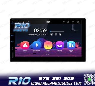RADIO GPS ANDROID 8.1 7" OCTA-CORE 2DIN MULTIMEDIA PANTALLA