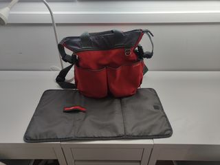 Bolsa Maternidad Skip Hop Roja